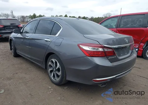 2016 Honda Accord Ex-L V-6 from USA, damaged, VIN 1HGCR3F01GA002728